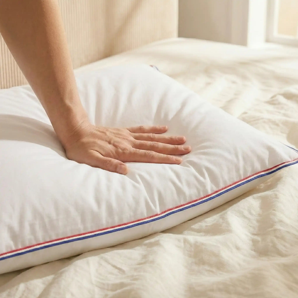 Oreiller Auron Hybride 3 Chambres – Confort Hôtel | La Couette Française — miniature 3