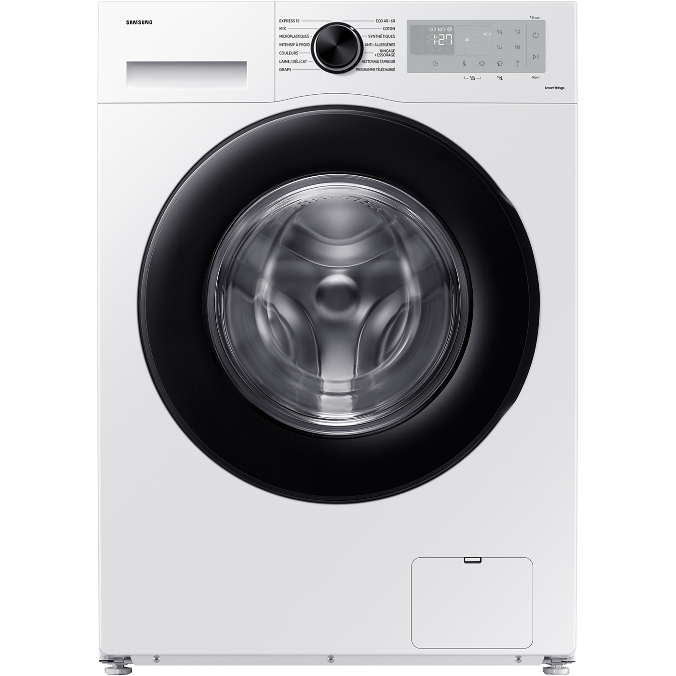Lave-linge Hublot Samsung WW80CGC04DAH 8kg – Classe A, EcoBubble, Vapeur & WiFi | Boulanger